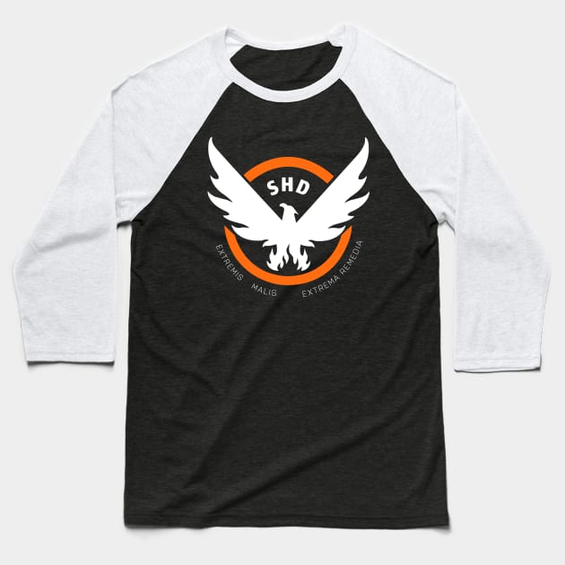 THE DIVISION Baseball T-Shirt by galapagos